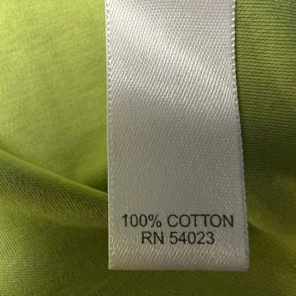 Banana Republic Luxury Touch Polo Men’s XXL Lime Green Cotton Short Sleeve Shirt